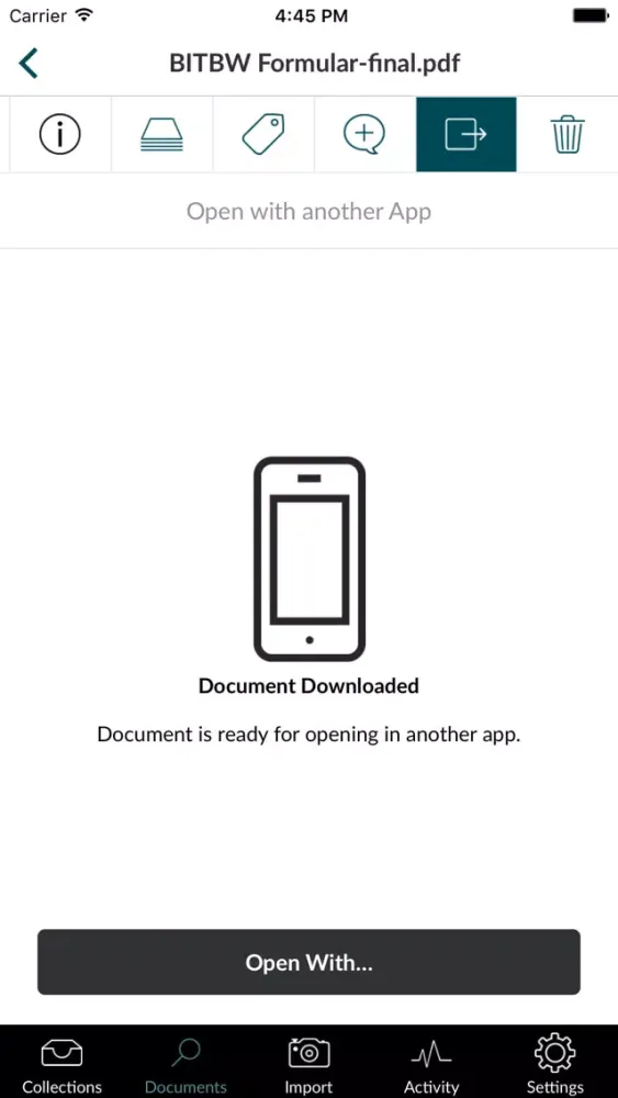 Capturas de pantalla de izmyshare