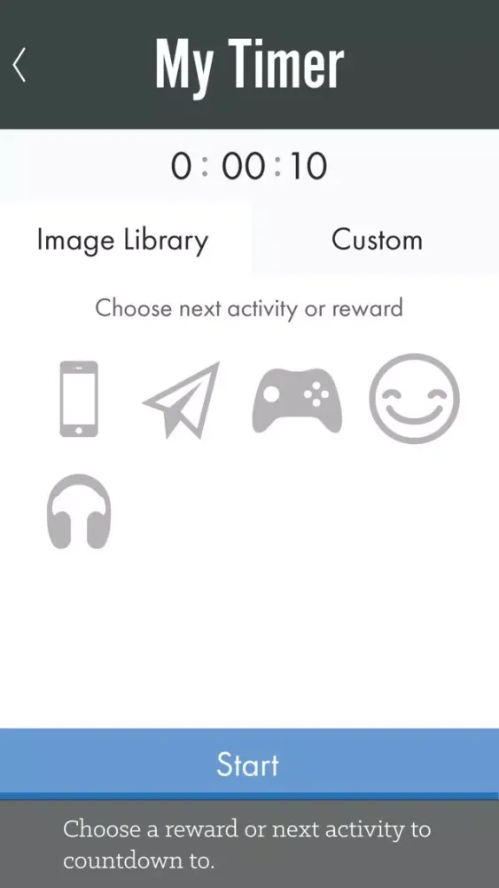 This for That: Visual Timer Screenshots