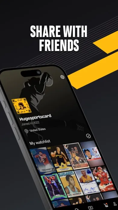Tangkapan layar Center Stage: Sports Cards