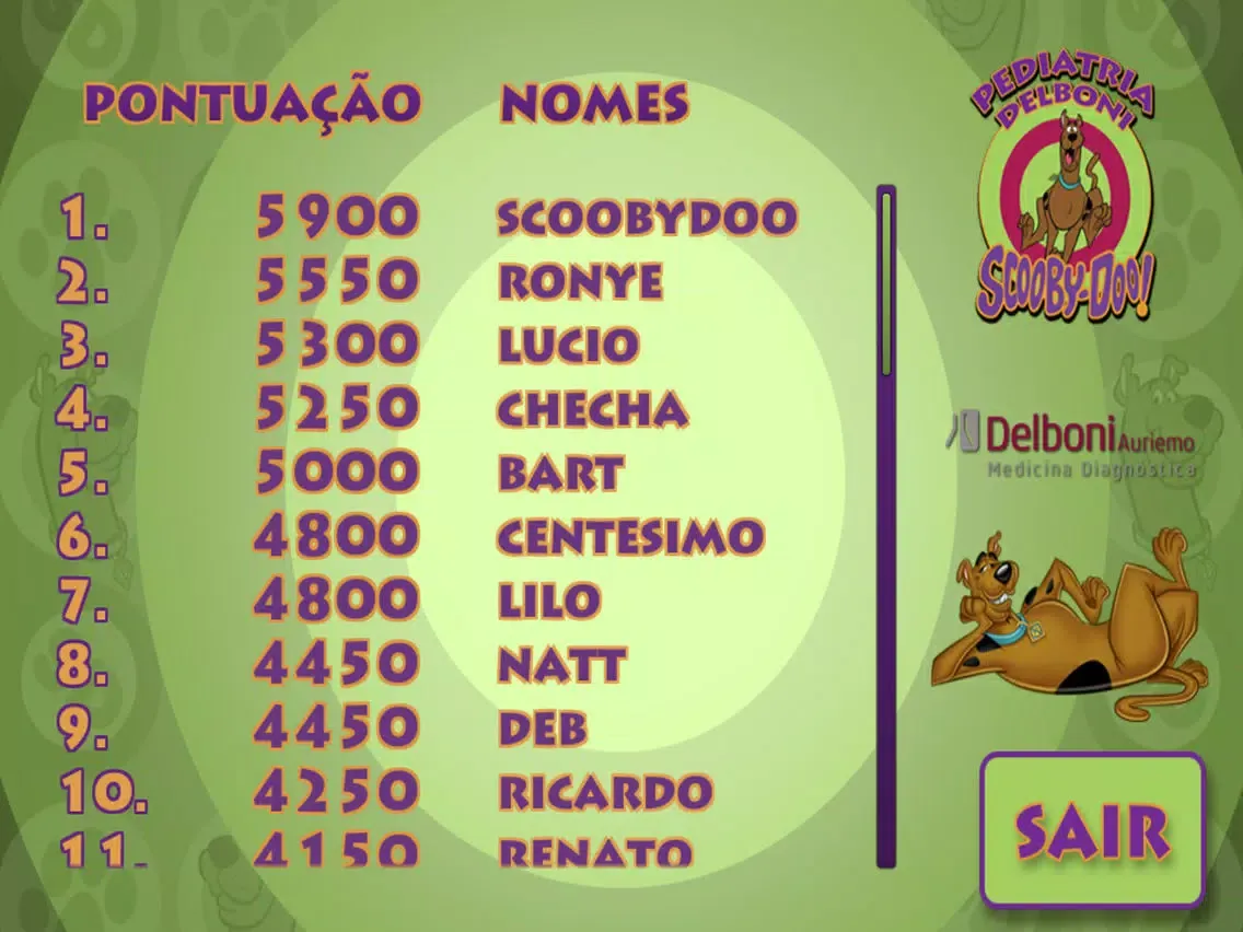 Pediatria Delboni – Scooby-Doo iPad  Ekran Görüntüleri