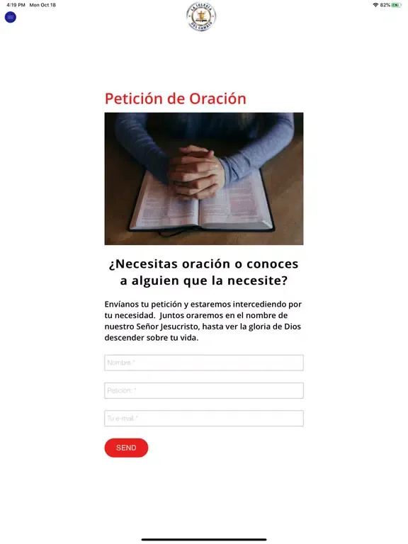 Capturas de pantalla de La Iglesia del Cambio iPad 