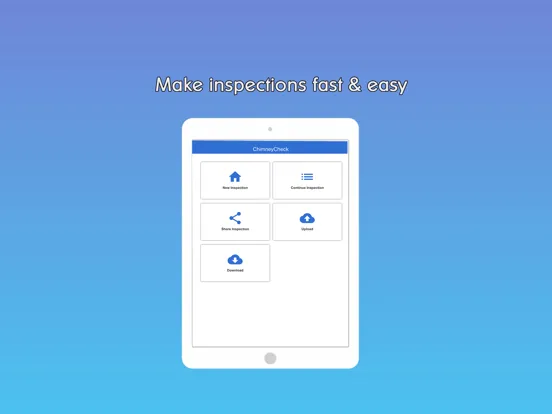 Chimney Check iPad  سکرین شاٹس