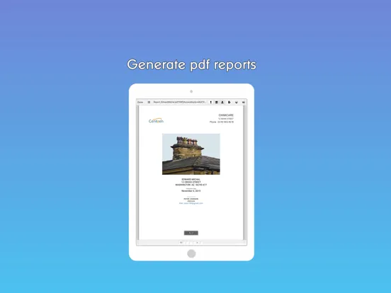 Chimney Check iPad  سکرین شاٹس