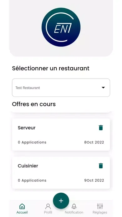 Zrzuty ekranu Cent Job