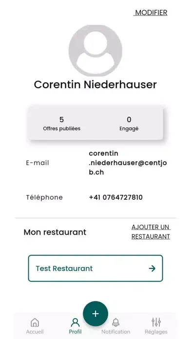 Zrzuty ekranu Cent Job