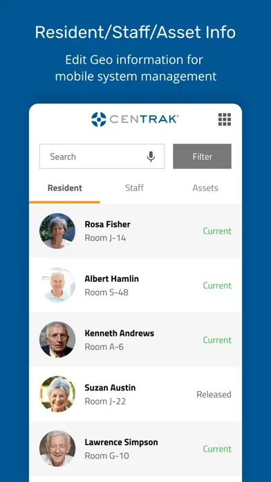 Zrzuty ekranu CenTrak TruView TruFinder