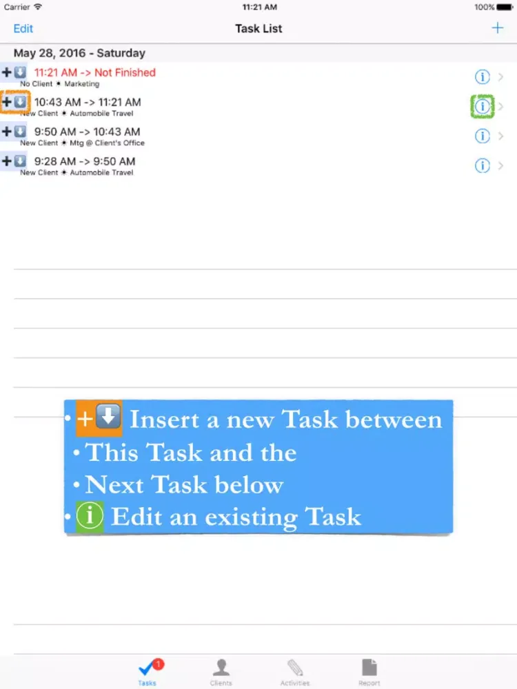 صور Time Travel Tracker: for recording freelance and hourly employee time and travel iPad 
