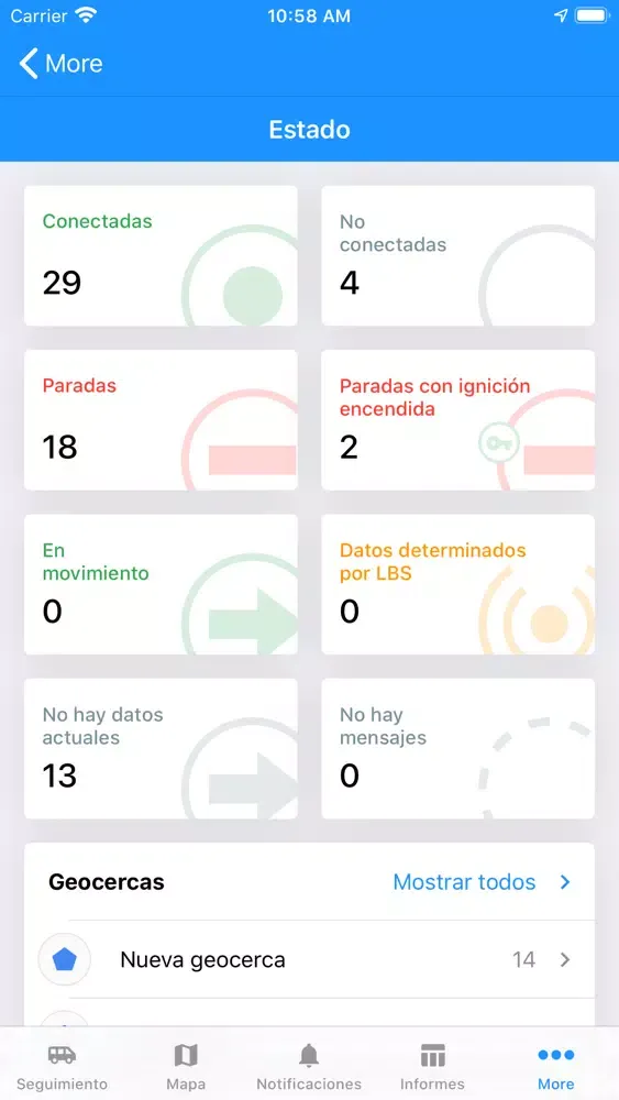 Monitoreo GPS سکرین شاٹس