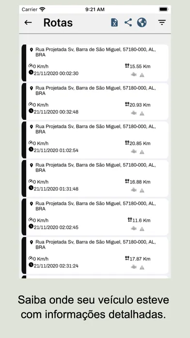 Meu Rastreamento স্ক্রিনশট