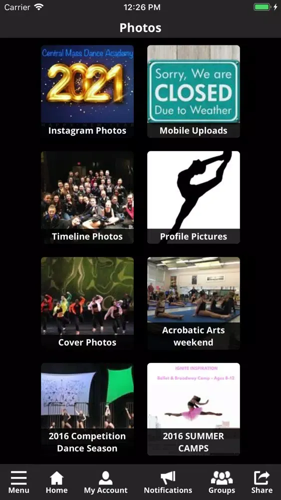 Screenshot di Central Mass Dance Academy