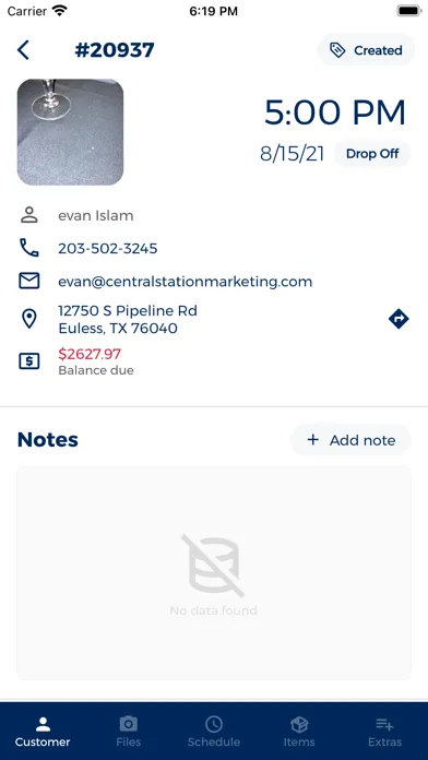 My Rug Tracker Screenshots