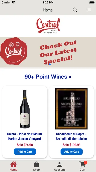 Central Wine Merchants স্ক্রিনশট