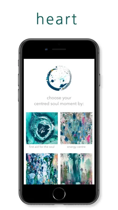 Capturas de tela do centred soul