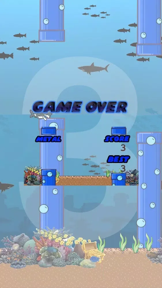 Screenshot di Swim Flappy Shark