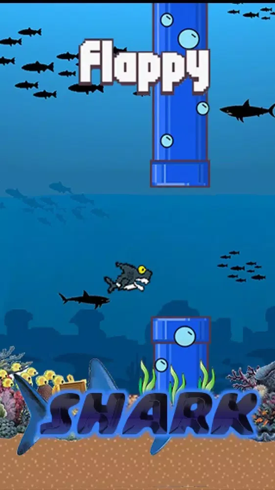 Screenshot di Swim Flappy Shark