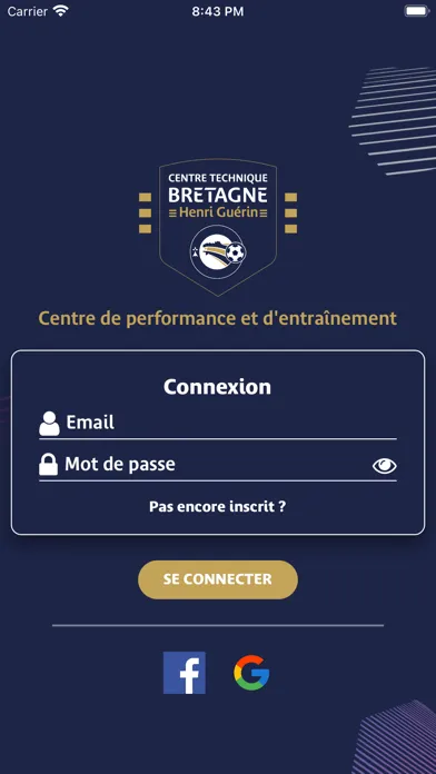 Capturas de tela do Centre Technique Bretagne