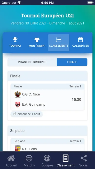 Capturas de tela do Centre Technique Bretagne