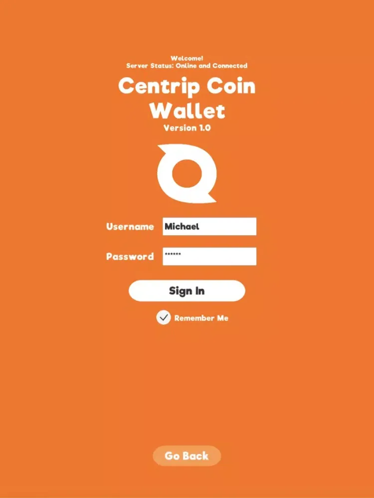 Captures d'écran de Centrip Coin iPad 