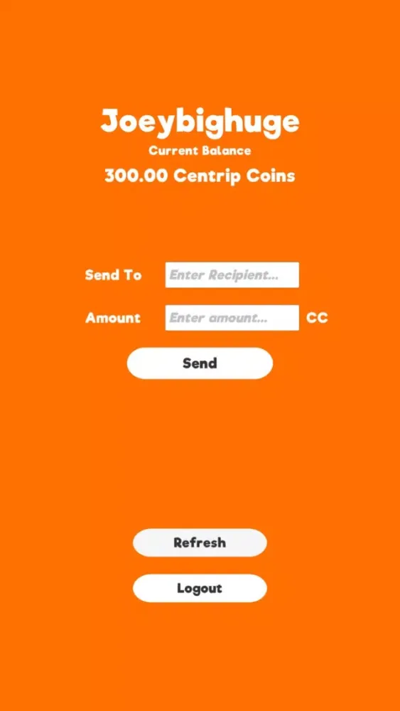 Captures d'écran de Centrip Coin