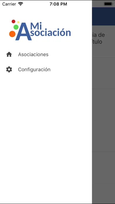 Captures d'écran de Mi Asociacion