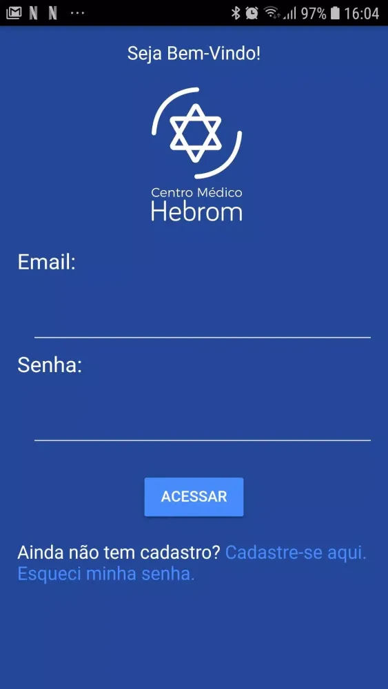 Zrzuty ekranu Centro Médico Hebrom App