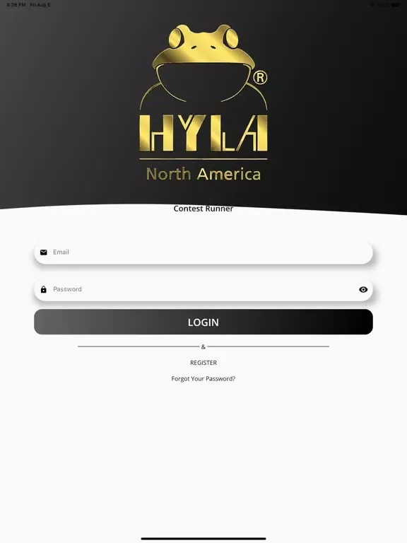 Hyla Contest Runner iPad  Screenshots