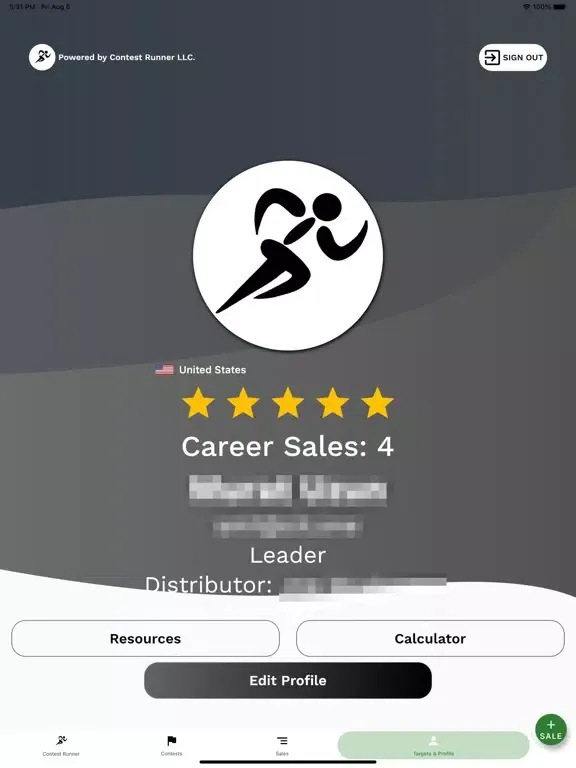 Hyla Contest Runner iPad  Screenshots