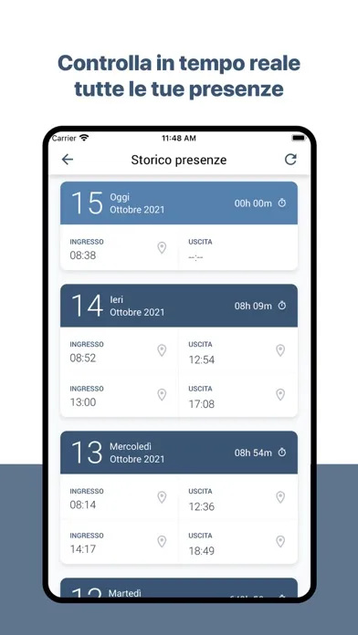 Company Time Tracking স্ক্রিনশট