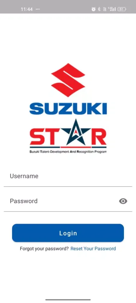 Tangkapan layar Suzuki STAR pro
