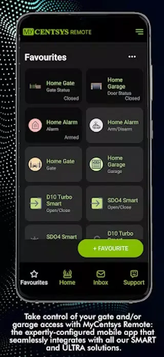 Скриншоты MyCentsys Remote Alpha