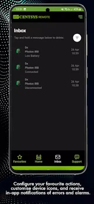 Скриншоты MyCentsys Remote Alpha