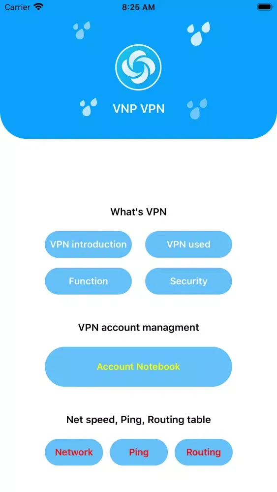 Скриншоты VNP VPN