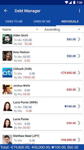 Debt Manager and Tracker Pro Screenshots