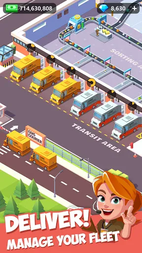 Idle Courier Screenshots