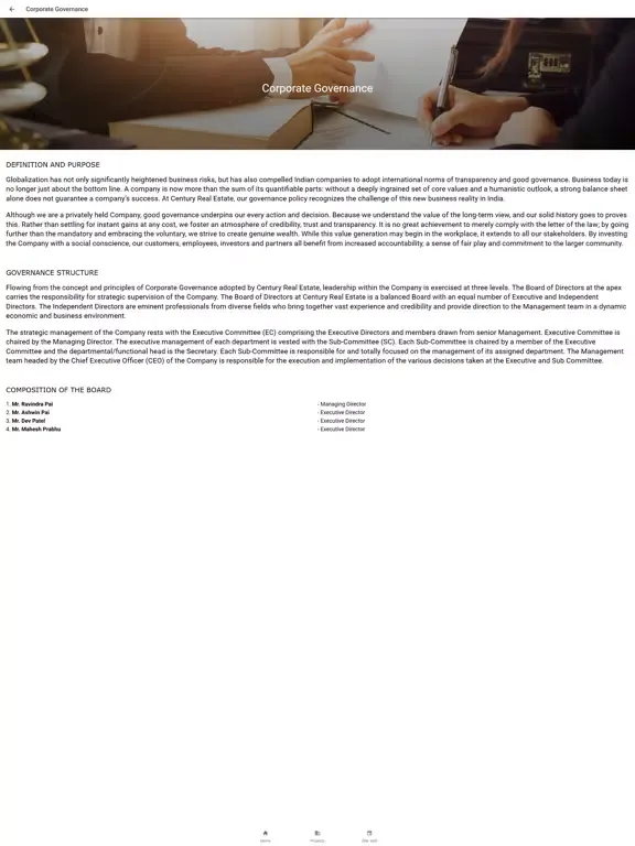 Century Real Estate iPad  স্ক্রিনশট