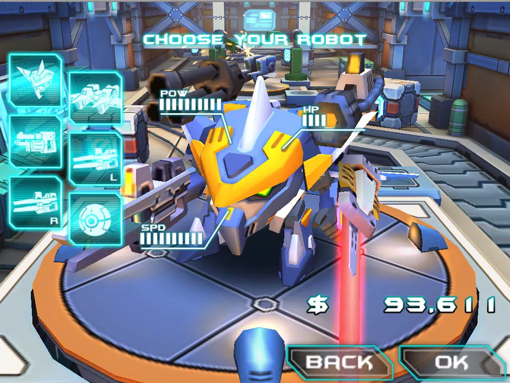 Tangkapan skrin Armorslays iPad 