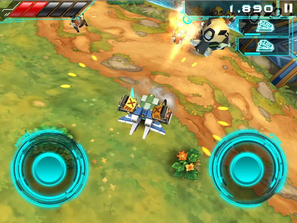 Tangkapan skrin Armorslays iPad 