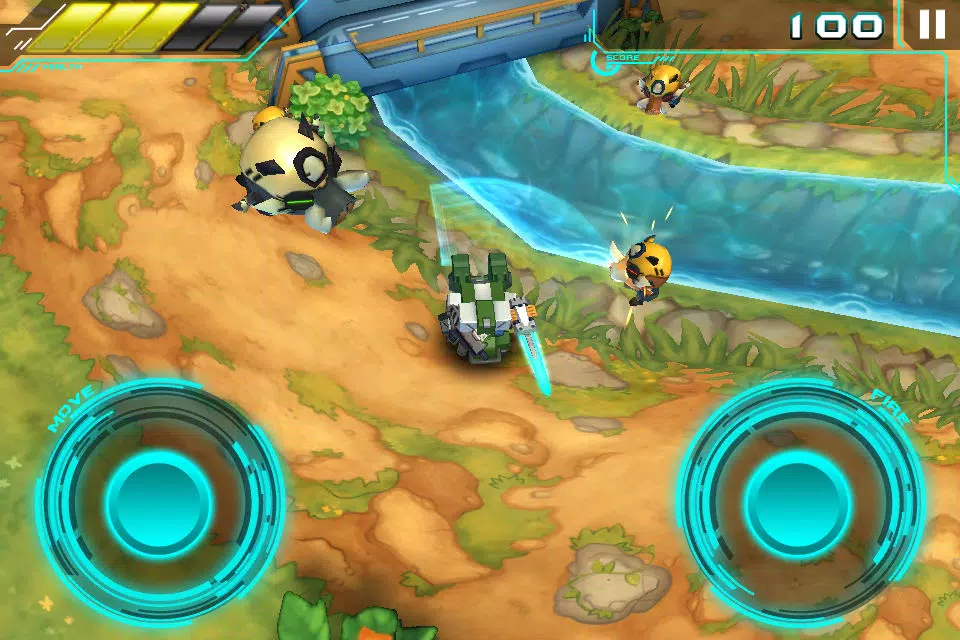 Tangkapan skrin Armorslays