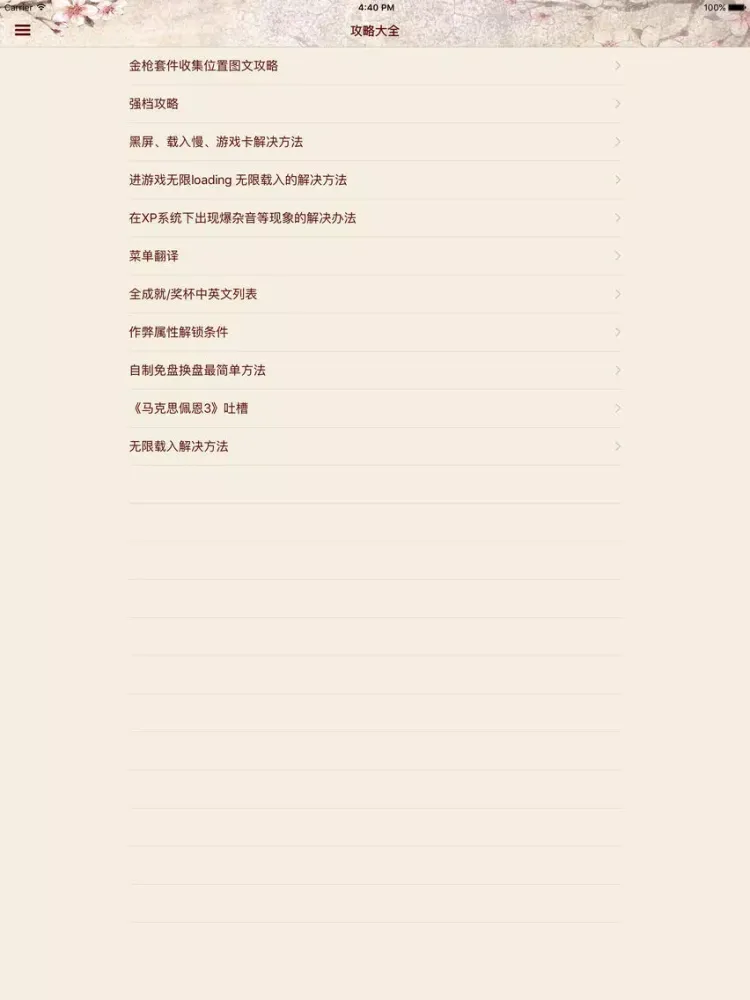 攻略For马克思佩恩3 iPad  Screenshots