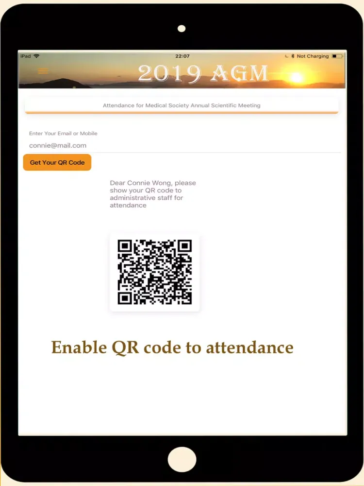Conference-Congress App iPad  Screenshots