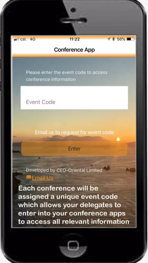 Conference-Congress App Screenshots