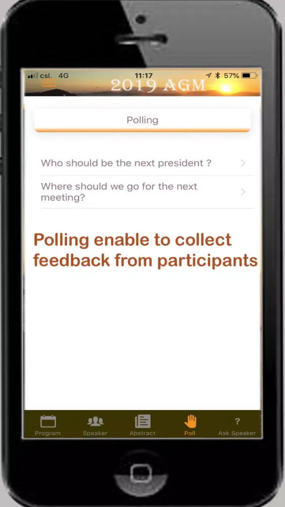 Conference-Congress App Screenshots