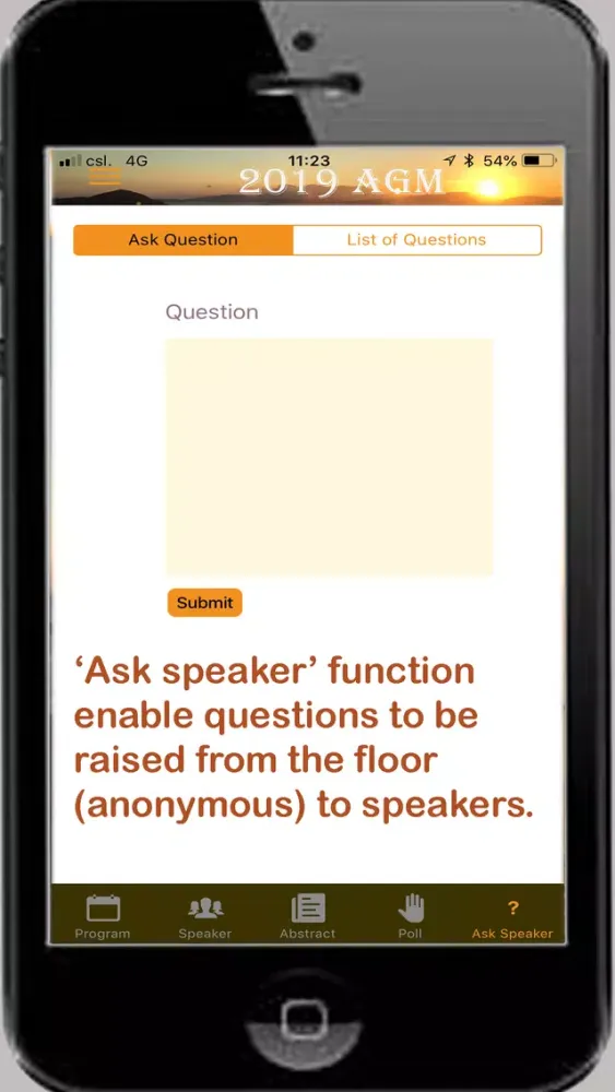 Conference-Congress App Screenshots