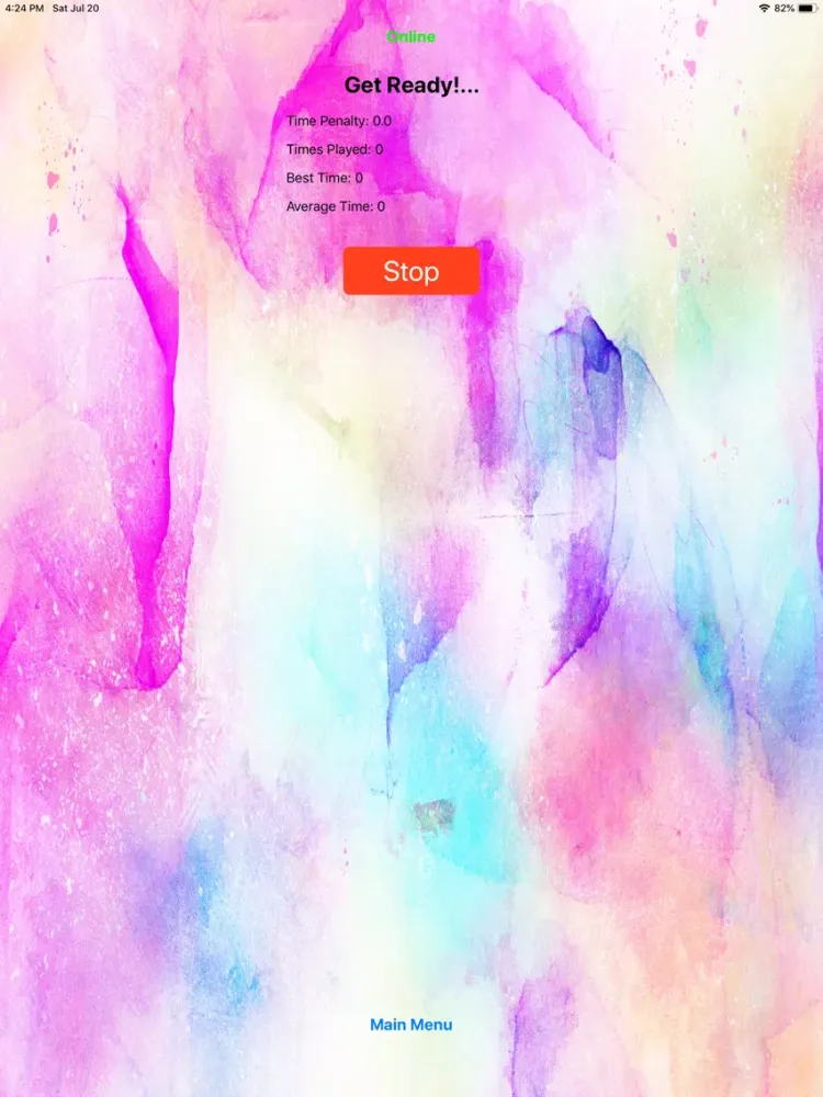 Reaction Time Speed iPad  سکرین شاٹس