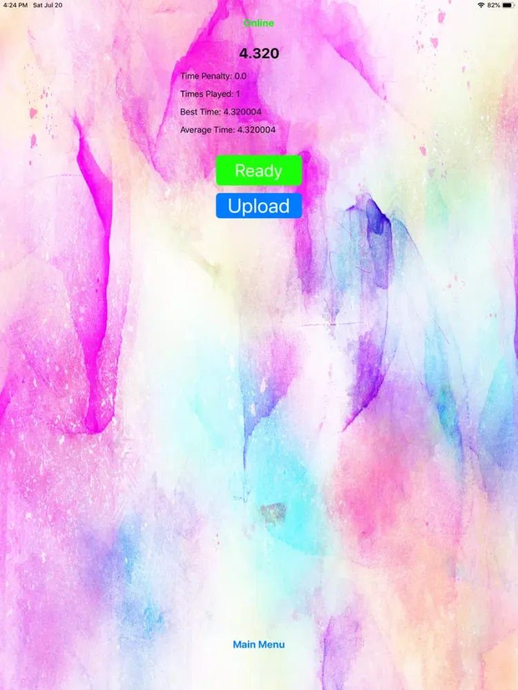 Reaction Time Speed iPad  سکرین شاٹس