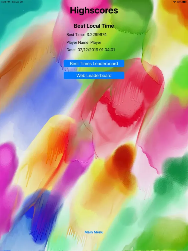Reaction Time Speed iPad  سکرین شاٹس