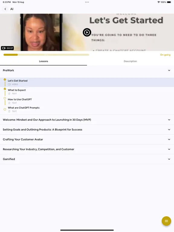 Zrzuty ekranu CEO Quick Launch iPad 