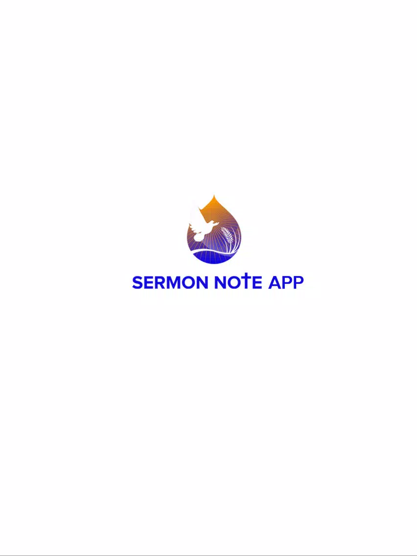 Sermon Note App iPad  スクリーンショット