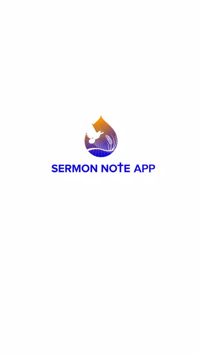 Sermon Note App スクリーンショット