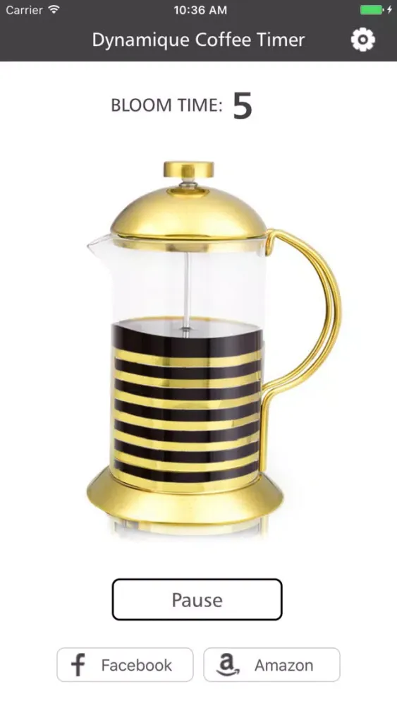 Zrzuty ekranu Dynamique Coffee Timer